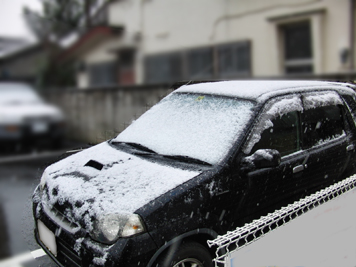 東京は大雪だった...